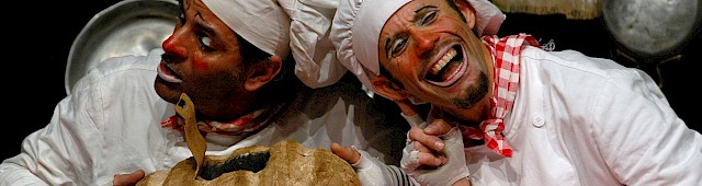 L'omino del pane e l'omino della mela