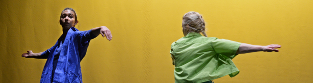 Stretching one's arms again