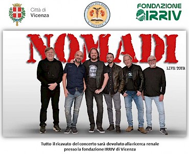 Nomadi in concerto per la Ricerca